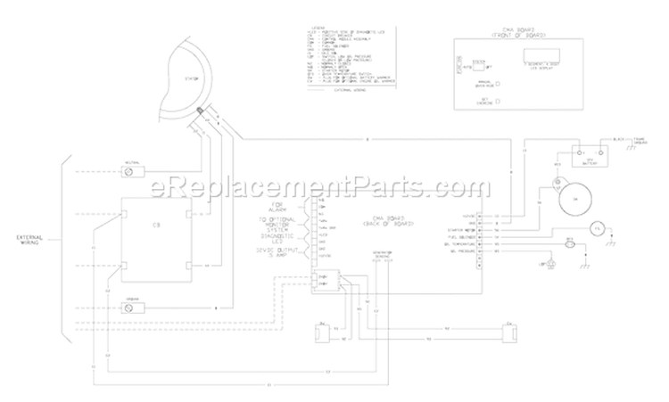 Page F Diagram and Parts List for 040210-1  Briggs and Stratton Generator
